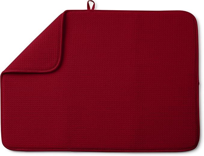 Bellemain XL Dish Mat 24" x 17" Microfiber Dish Drying Mat, Super absorbent by Bellemain