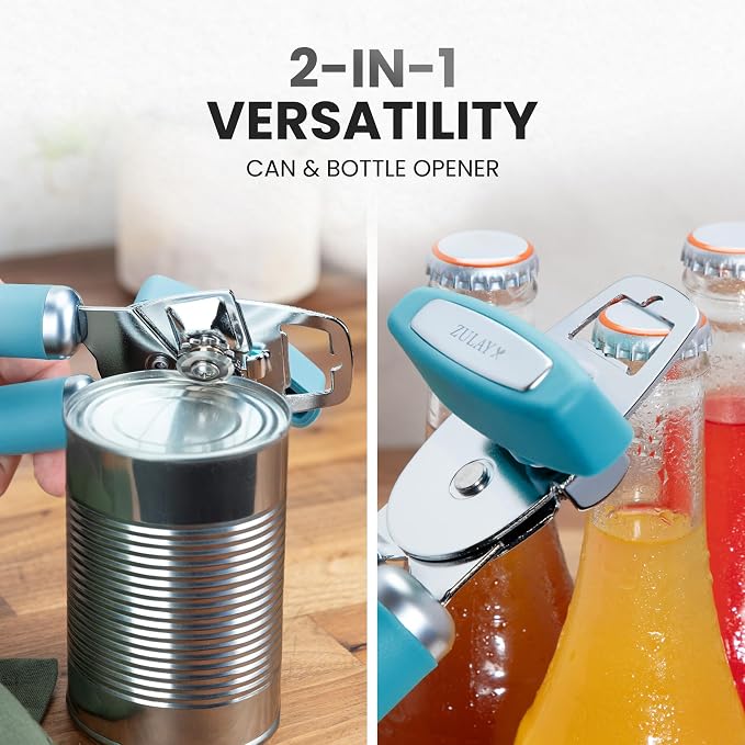 Zulay Kitchen Heavy Duty Stainless Steel Can Opener Manual - Image 7