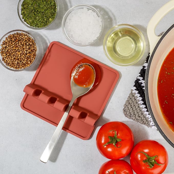 Zulay Kitchen Silicone Utensil Rest - Image 6