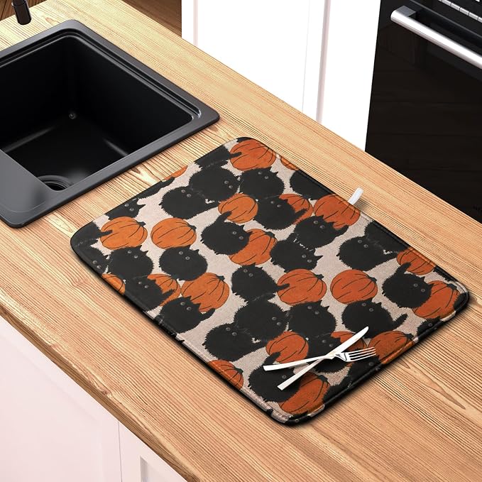 Happy Halloween Dish Drying Mat - Image 6