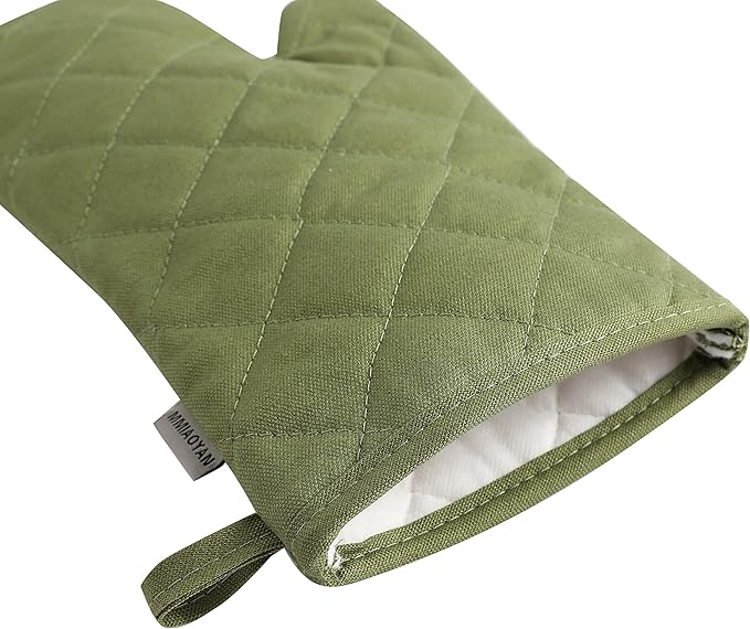 Oven Mitts and Pot Holders 4 pcs Set, High Heat Resistant 500 Degree Extra - Image 6