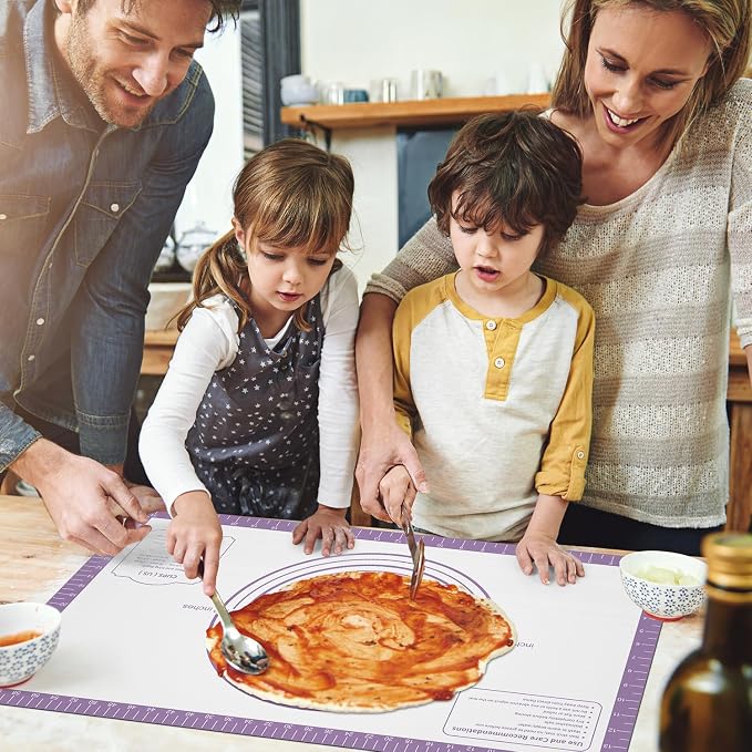 Non-stick Silicone Pastry Mat, Extra Large Silicone Baking Mat - Image 7