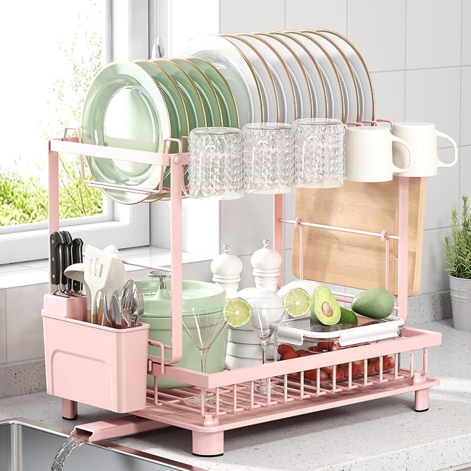 Multifunctional Dish Drying Rack by Nfnoyp