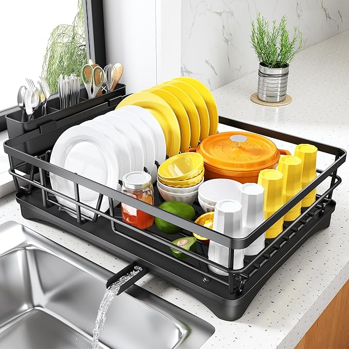 SNTD Dish Drying Rack for Kitchen Counter by SNTD