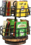 MyGift 8 Compartment Tea Bag Organizer Carousel, Coffee Station Storage Caddy by MyGiftHome