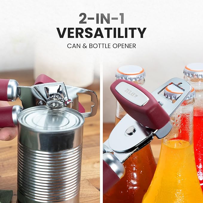 Zulay Kitchen Heavy Duty Stainless Steel Can Opener Manual - Image 7
