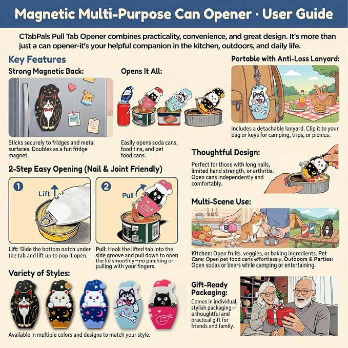 Mothers Day Gift Ring Pull Can Opener - Image 2