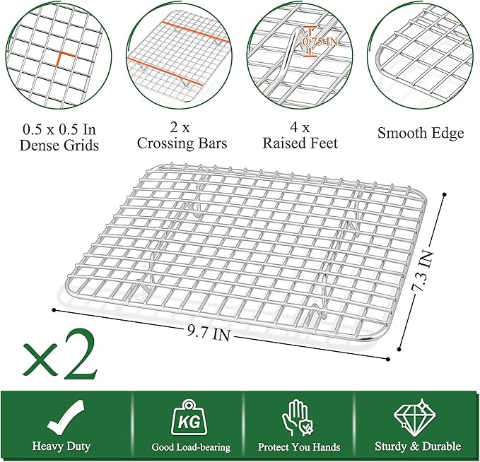 P&P CHEF 10.4 Inch Toaster Oven Pan - Image 3
