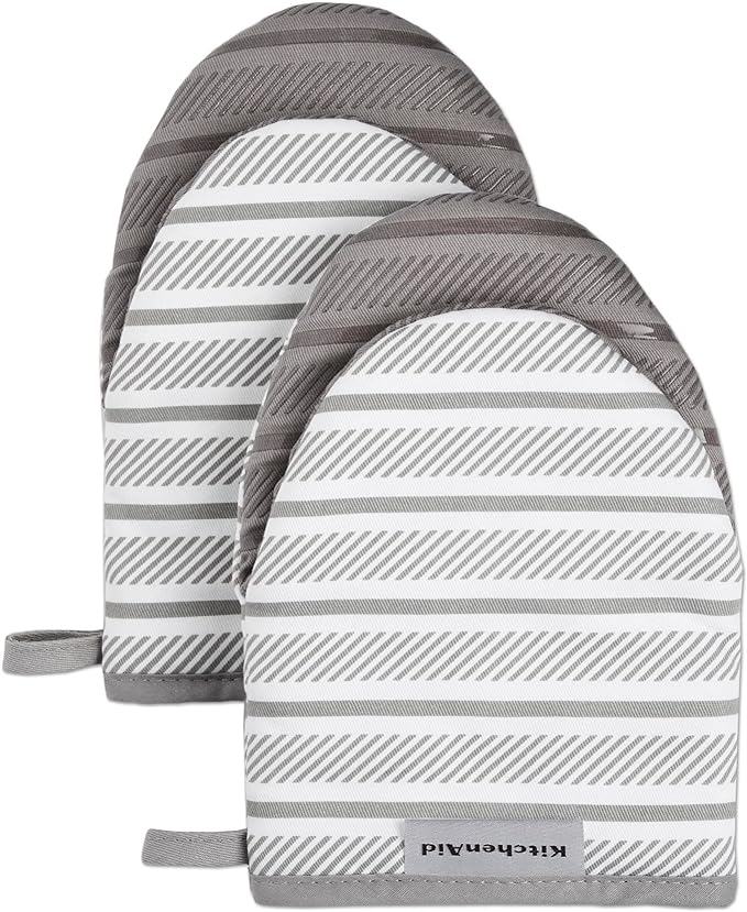 KitchenAid Albany Mini Oven Mitt 2-Pack Set by KitchenAid