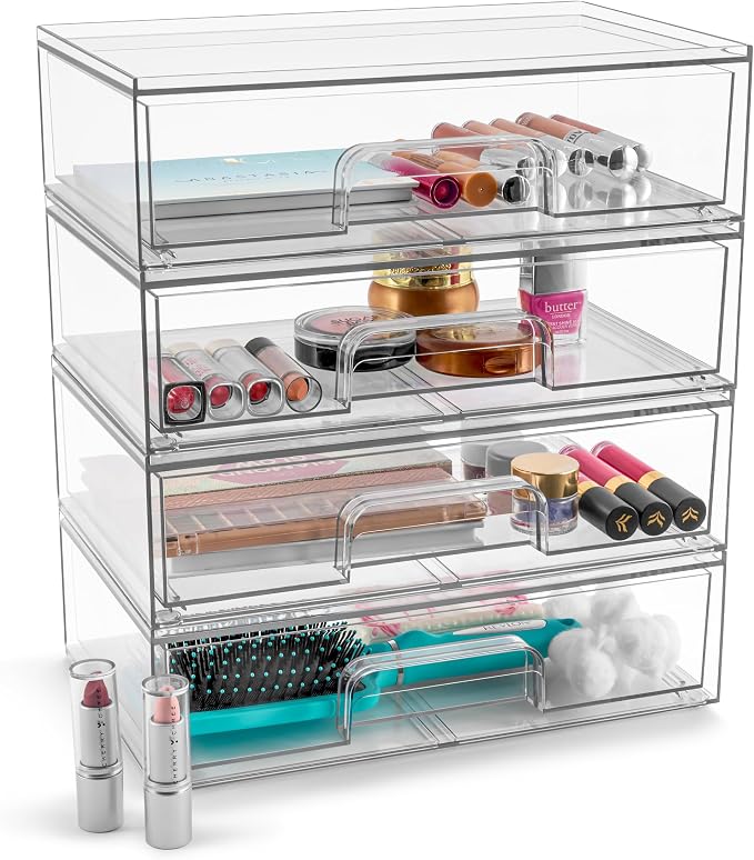 Sorbus Acrylic Storage Containers - Image 8