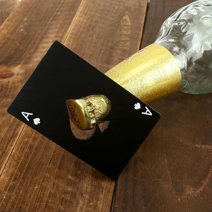 Card Bottle Opener, Yoption 10 Pcs Stainless Steel Credit Card Size Beer Bottle - Image 4