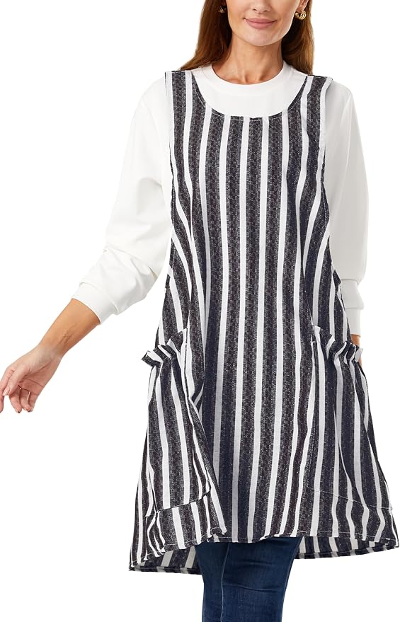 Cozy Adjustable Cross Back Aprons by APRONNER