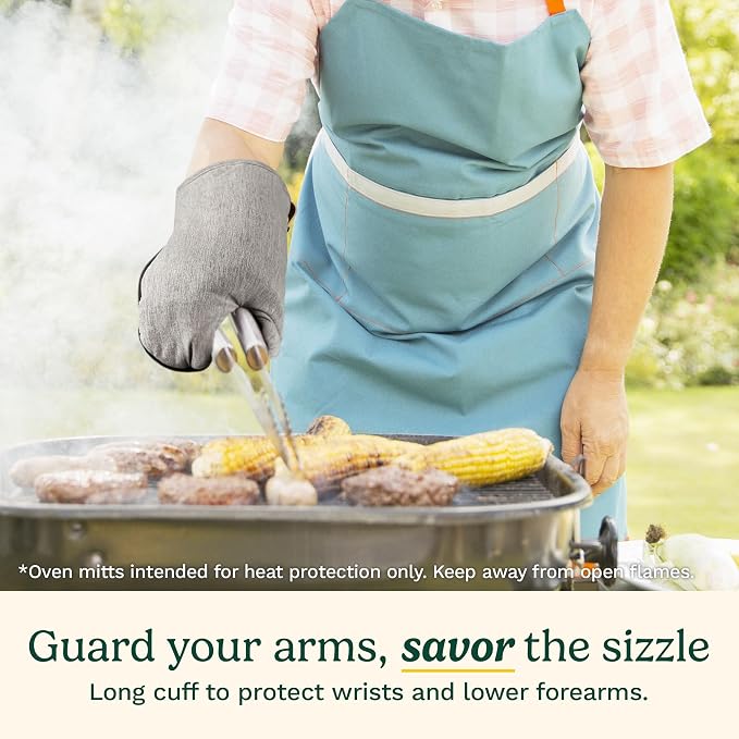 Cuisinart Heritage Kitchen Oven Mitts – Heat-Resistant Kitchen Mitts - Image 4