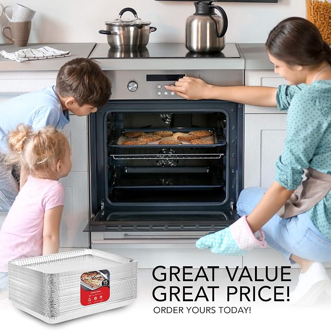 Stock Your Home Aluminum Pans - Image 7
