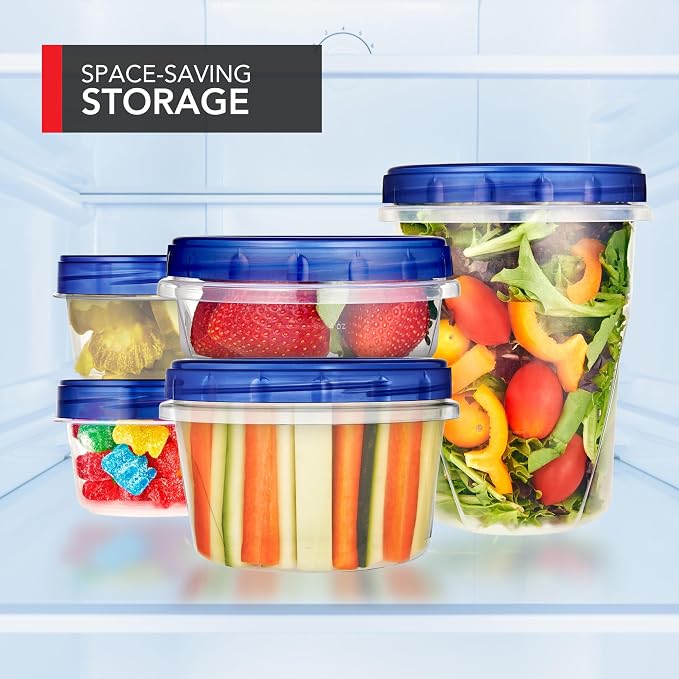 Stock Your Home 8oz Plastic Containers - Image 6