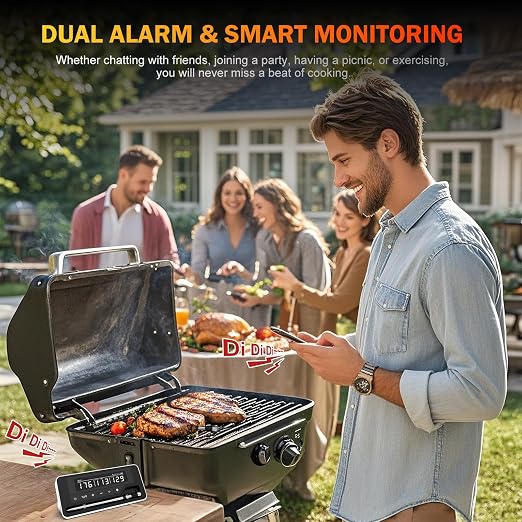 Meat Thermometer Wireless, 800FT Bluetooth Digital Thermometer - Image 3