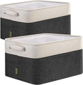 BALEINE 2 Pack Fabric Closet Storage Bins by BALEINE