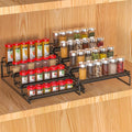 4 Tier Adjustable Spice Rack Organizer by GREATLUHENGPING
