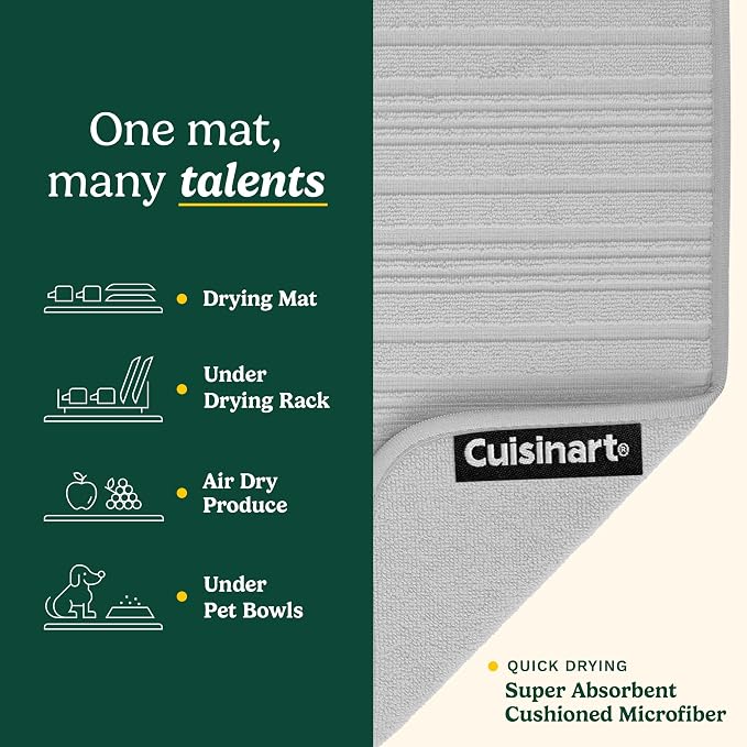 Cuisinart Dish Drying Mats for Kitchen Counter - Image 3