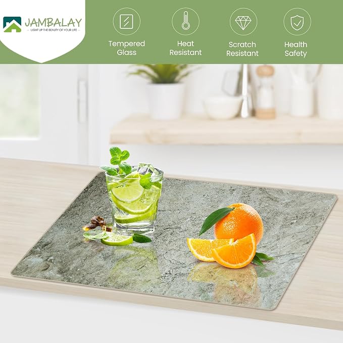 JAMBALAY Tempered Glass Cutting Board - Image 7