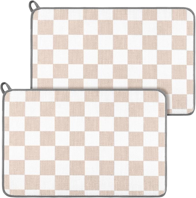 Zonon Dish Drying Mat for Kitchen Counter 16 x 24 Microfiber Absorbent Dish by Zonon