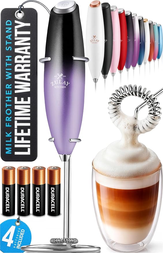 Zulay Kitchen Powerful Milk Frother Wand by ZulayKitchen