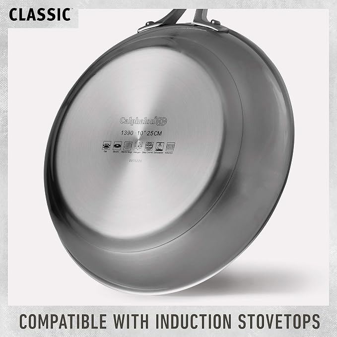 Calphalon Classic Stainless Steel Sauce Pan, Impact-Bonded Aluminum Base - Image 6