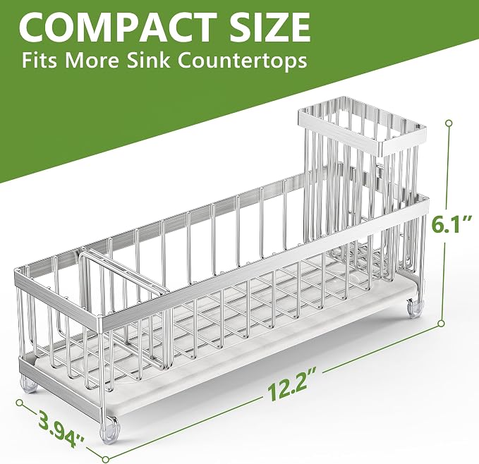 Cisily Extra Large Sink Caddy Organizer - Image 7