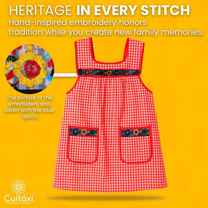 Cuitáxi Traditional Mexican apron - Image 2