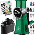 Zulay Kitchen Rotary Cheese Grater 5 Blade Cheese Shredder by ZulayKitchen