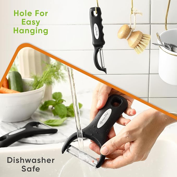 Spring Chef Swivel Vegetable Peeler & Y Potato Peeler - Image 7