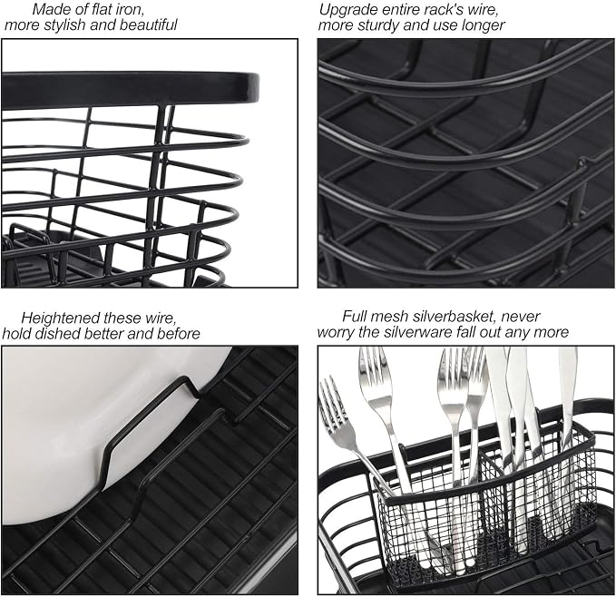 TQVAI Kitchen Dish Drainer Rack - Image 7