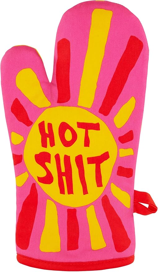 Blue Q Hot Sh*t Funny Oven Mitts by BlueQ