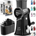 Zulay Kitchen Rotary Cheese Grater 5 Blade Cheese Shredder by ZulayKitchen