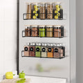 Mystozer 3 Pack Magnetic Spice Rack Organizer, Space Saver by Mystozer