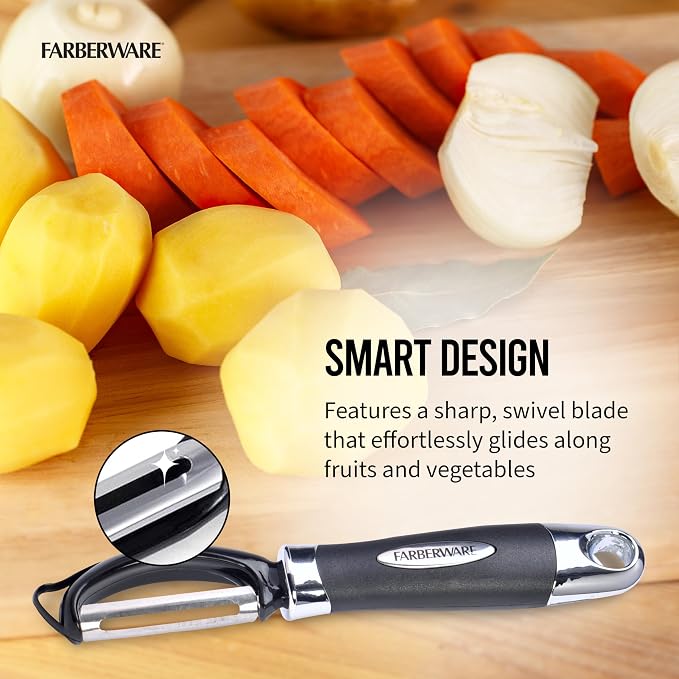 Farberware Pro2 Vegetable Peeler, Euro Peeler - Image 4