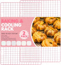 2 PCS Cooling Racks for Cooking and Baking, 16x10 Inches Stainless Steel by Unknown
