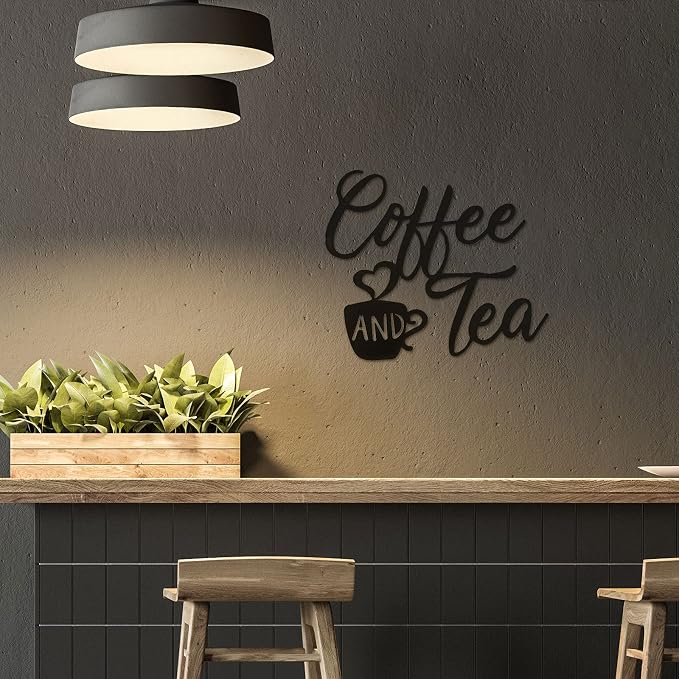 Ferraycle Coffee Bar Decor, 12 x 10.2 Inch Sign - Image 7