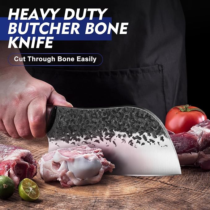 Topfeel 8PCS Chef Butcher Fish Knife Set - Image 3