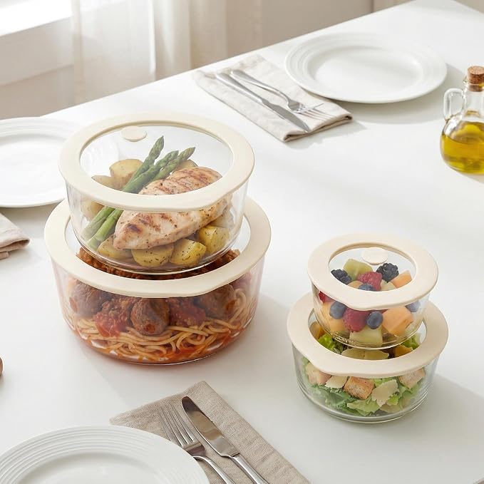 Urban Green Glass Food Container Set - Image 5