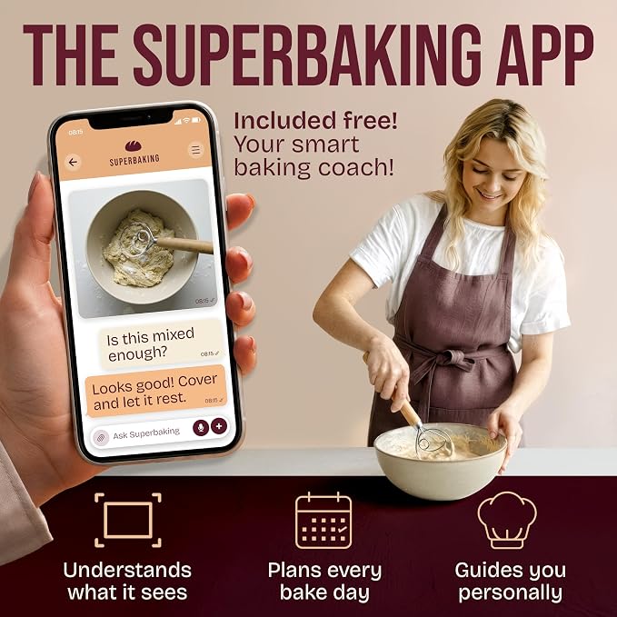 Superbaking Danish Dough Whisk - Image 3