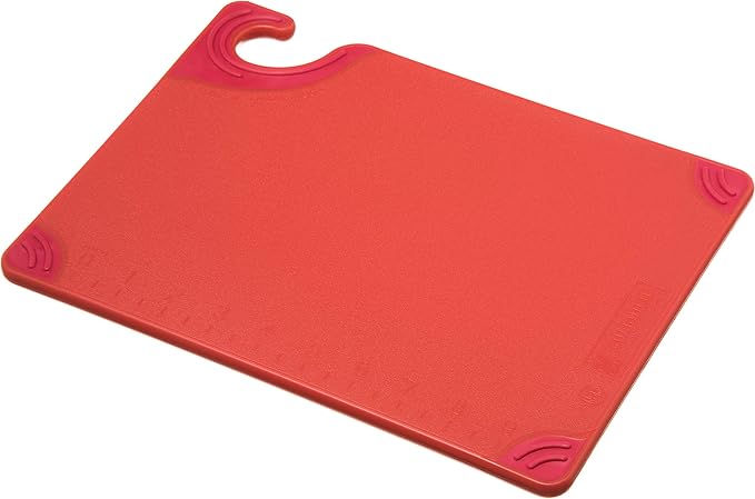 San Jamar Saf-T-Grip Plastic Cutting Board by SanJamar