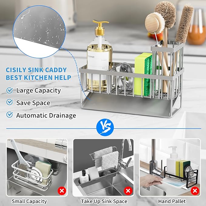 Cisily Sink Caddy Organzier - Image 3