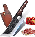 DRGSKL Hand Forged Meat Cleaver Knife Fathers Butcher Knives by ProfessionalKitchenKnife