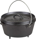 Stansport Pre-Seasoned Cast Iron Dutch Oven by Stansport