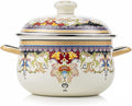 Nonstick Deep Enamel on Steel Stock Pot/Stockpot by OLYTARU