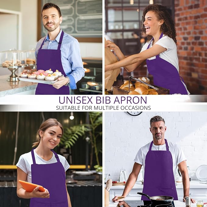 Utopia Kitchen 2 Pack Bib Apron, Adjustable - Image 5