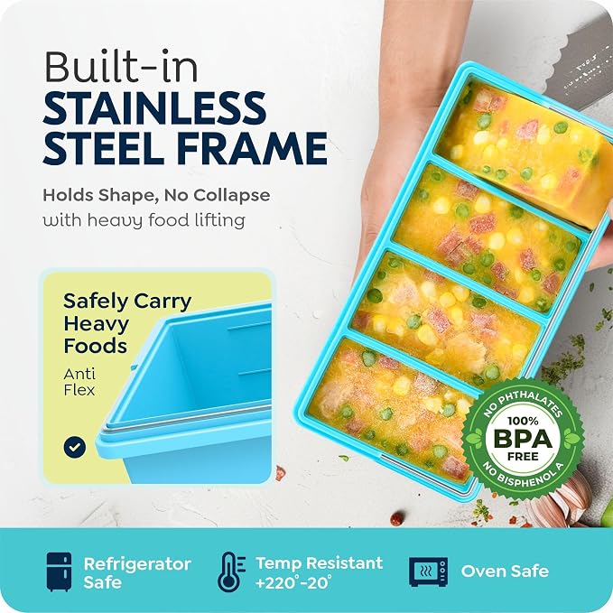 1 cup Silicone Freezer Trays - Image 4
