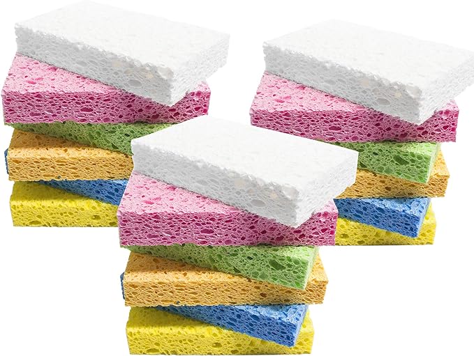 ARCLIBER Cleaning Scrub Sponge, Cellulose Non-Scratch by ARCLIBER