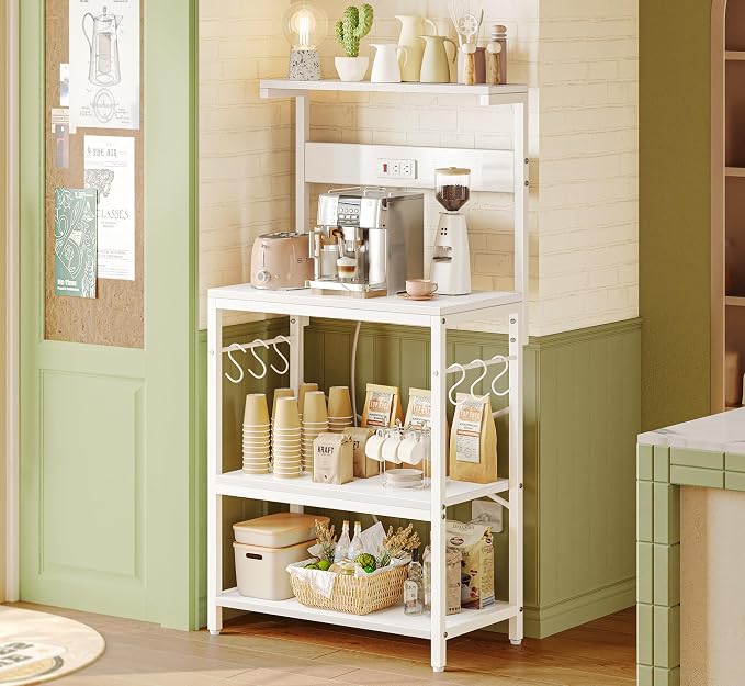 SUPERJARE Kitchen Bakers Rack - Image 2